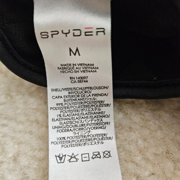 Women's Spyder Gloves Purple & Black - Picture 5 of 5